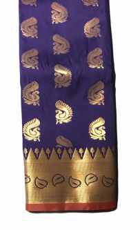 Pattu Saree Navy Blue
